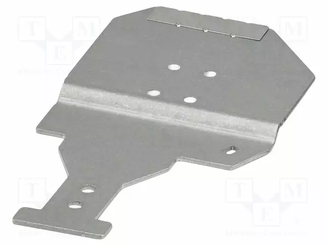 SHROUD, SHIELD CONNECTION, PRODUCT RANGE: EMV-SCHIRMUNG, WID - Irrotettavat riviliittimet - PC6-SH-PLATE2-7.62 - 1