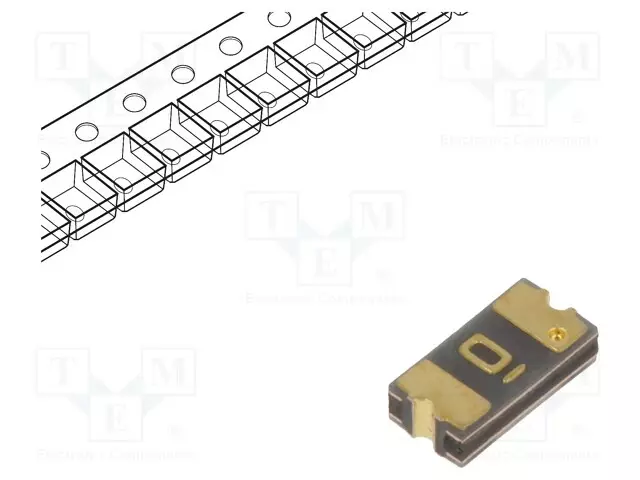 SULAKE: POLYMEERISULAKE PTC - 120MA - 30VDC - 3,2X1,6MM - PCB,SMT - PTC sulakkeet - PFNF.012.2 - 1