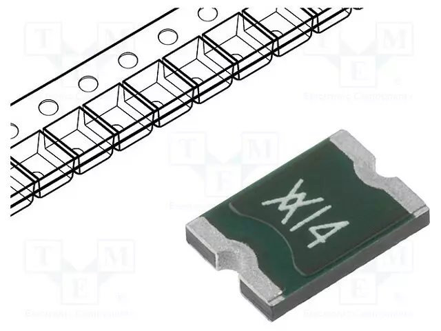 SULAKE: POLYMEERISULAKE PTC - 140MA - 1812 - SMD - POLYSWITCH - 1812 - PTC sulakkeet - MINISMDC014F-2 - 1
