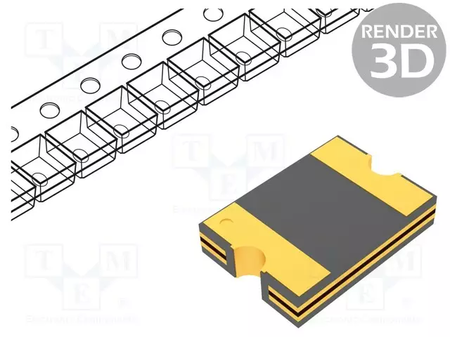 SULAKE: POLYMEERISULAKE PTC - 1,6A - IMAX: 100A - PCB,SMT - MF-SM - 1812 - PTC sulakkeet - MF-MSMF160-2 - 1
