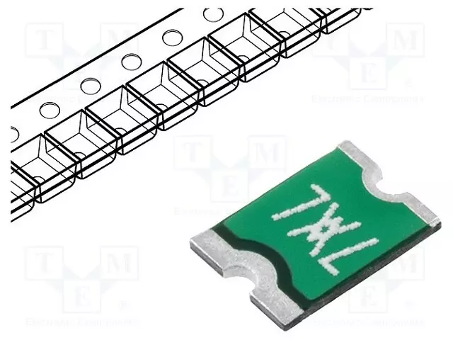 SULAKE: POLYMEERISULAKE PTC - 750MA - SMD - POLYSWITCH - 1812 - PTC sulakkeet - MINISMDC075F-2 - 1