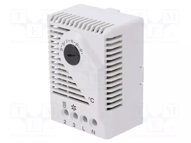 TERMOSTAATTI - SPDT - 10A - 250VAC - RUUVILIITTIMET - IP20 - Teollisuus termostaatit - 01170.0-02 - 1