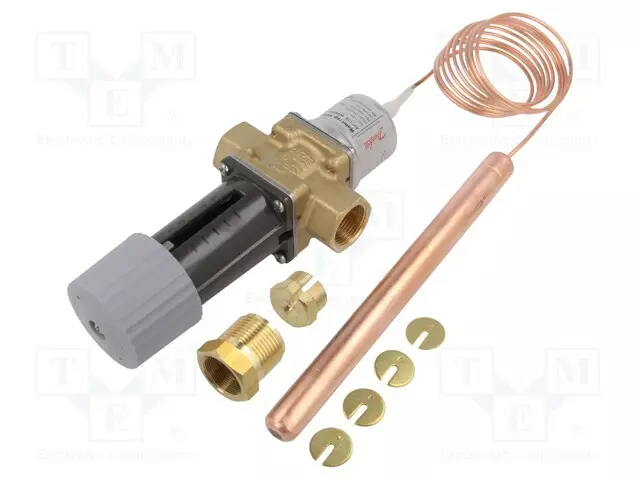 TERMOSTAATTIVENTTIILI - G 3/4" - MESSINKI - AVTA - 0÷16BAR - 2M - Teollisuuskalusteet - 003N3162 - 1