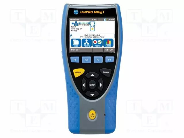 TESTERI: ETHERNET-VERKKO - LCD 3,5" - LIITÄNTÄ: USB - RJ45 - LAN Testerit - TNET-R152002 - 1