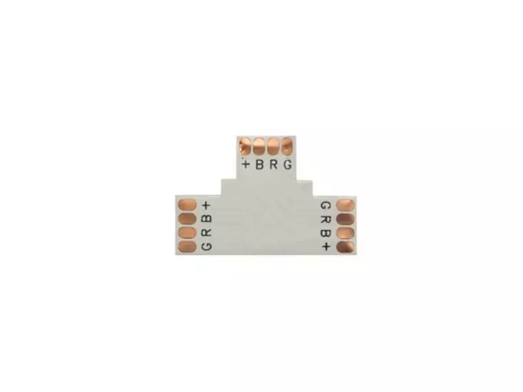 T SHAPE FLEXIBLE PCB CONNECTOR - 10 mm RGB COLOUR - LED nauhat ja modulit - LCON22 - 1