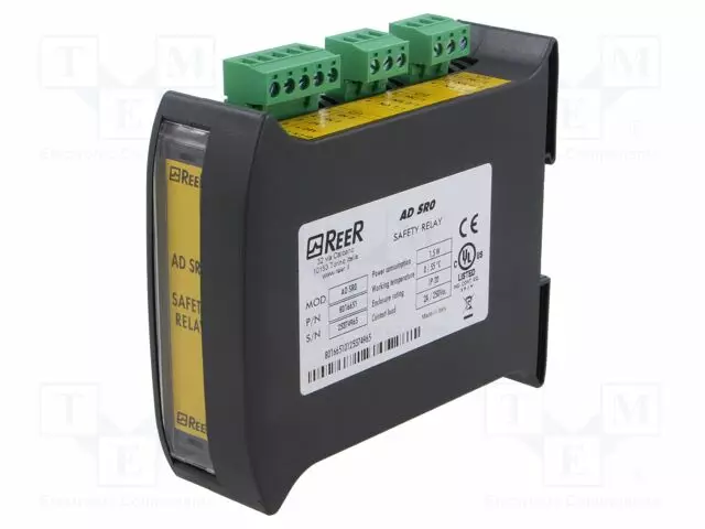 AUTOMAATIOTURVAKYTKIN - 24VDC - DIN-KISKOLLE - AD - 0÷55°C - Turvakytkimet - säätömoduulit - 1330902 - 1
