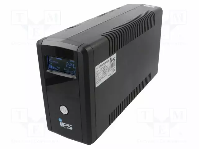 UPS VIRTALÄHDE - 360W - 600VA - 230V - SCHUKO X2,USB B-PISTORASIA - UPS ja tietokeneen virtalähteet - TM-LI-PRO-600-F2 - 1