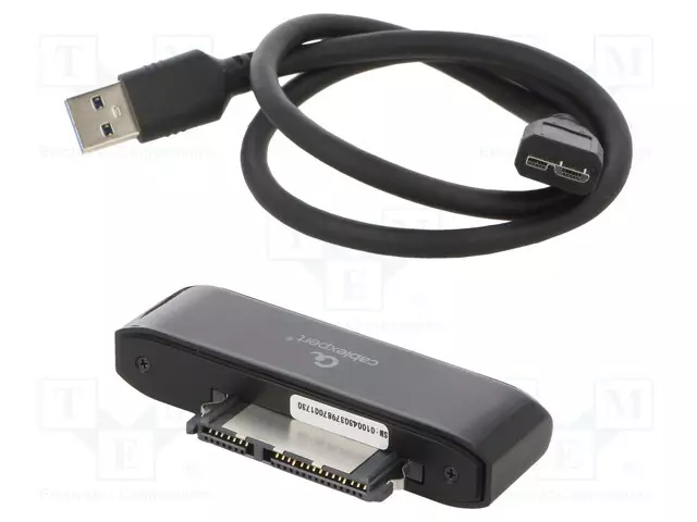 USB ADAPTERI SATA-PISTOKKEESEEN - 0,6M - USB 3.0 - Tietokonetarvikkeet - muut - AUS3-02 - 1
