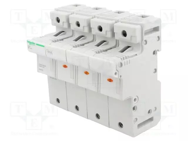 VAROKEPESÄ - 22X58MM - DIN-KISKOLLE - 125A - NAVAT: 3+N - Sulakepitimet - A9GSB792 - 1