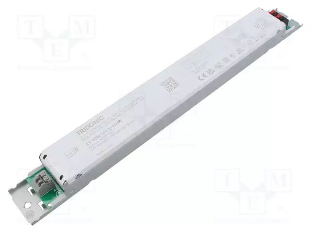 VIRTALÄHDE: IMPULSSI - LED - 60W - 24VDC - 750÷2500MA - 198÷264VAC - IP20 - LED teholähteet - 87501092 - 1