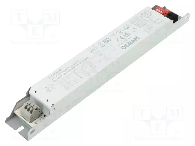 VIRTALÄHDE: IMPULSSI - LED - 61,2W - 90÷175VDC - 100÷350MA - 220÷240VAC - LED teholähteet - 4062172285292 - 1