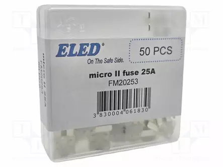 25A - 32VDC - AUTOSULAKE - 9,1MM - MINI - Autosulakkeet - FM20253 - 1