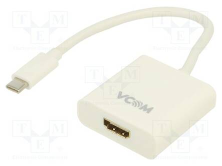 ADAPTERI - USB 3.1 - HDMI-PISTORASIA,USB C PISTOKE - NIKKELÖITY - USB kaapelit ja adapterit - CU423 - 1