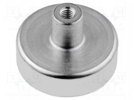 KESTOMAGNEETTI - KOVA FERRIITTI - 18N - Ø: 16MM - H: 13MM - TERÄS - Teollisuus magneetit - GN50.2-HF-16-M3 - 1