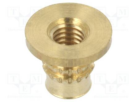 KIERREINSERTTI - MESSINKI - M3 - BN 37896 - PIT: 5,2MM - MUOVIIN - Kierreinsertit - KVT-003M3 - 2