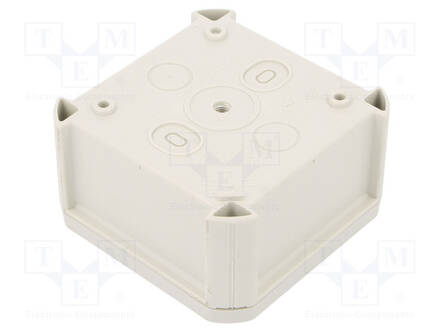 KYTKENTÄRASIA - X: 90MM - Y: 90MM - Z: 52MM - POLYPROPYLEENI PP - Kytkentärasiat - OBO-2007223 - 2