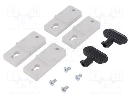 SEINÄASENNUSKOTELO - X: 410MM - Y: 610MM - Z: 202MM - ABS - HARMA - IP65 - IK10 - Seinään asennettavat kotelot - PW-C.1603 - 2