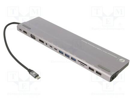 USB HUB - USB 3.0,USB 3.1 - HARMAA - 5GBPS - 0,18M - 100W - VÄRI: MUSTA - Tietokonetarvikkeet - muut - CU4703 - 1