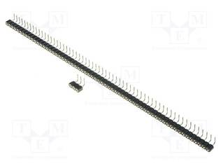 PIIKKIRIMALIITIN - N LIITINAARAS - PIN: 42 - THT - 90° KULMA - 2,54MM - Piikkirimaliittimet - DS1002-01-1X42R13 - 1