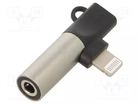 ADAPTERI - NIKKELÖITY - LIITTIMEN VÄRI: HOPEA - USB kaapelit ja adapterit - AK-AD-63 - 1