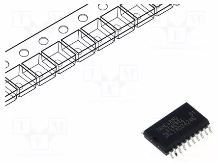 IC: DIGITAALINEN - 8BIT,KOMPARAATTORI - CMOS - SMD - SO20-W - HC - 2÷6VDC - Komparaattorit - 74HC688D.653 - 1