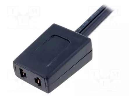 JOHTO: TUULETTIMIEN VIRTAJOHTO - PISTOKE: SUORA - 0,3M - Tuulettimien virtajohdot - A2-03 - 1