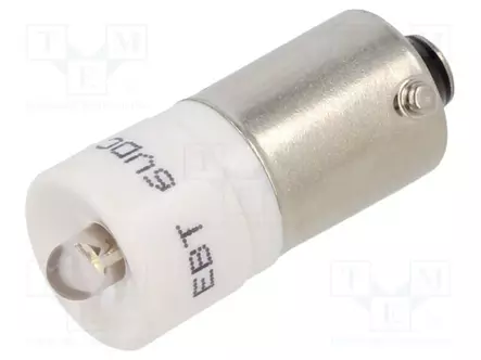 LED LAMPPU - VALKOINEN - BA9S,T10 - 6VDC - MUOVI - -20÷60°C - Merkkivalot ja pienoislamput - 1860015W3 - 1