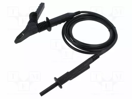 MITTAUSJOHTO - UZNAM: 5KV - PIT: 3M - MUSTA - HAUENLEUKA - Mittausjohdot - CA-P01295513 - 1