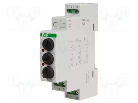 YLIJÄNNITESUOJAMODUULI - 250VAC - 250VDC - IP20 - DIN-KISKOLLE - BZ - Sulakeasennustarvikkeet - BZ-3 - 1