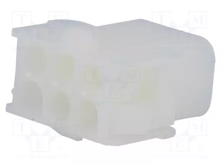 LIITIN: JOHTO-JOHTO - PISTOKE/PISTORASIA - UROS/NAARAS - PIN: 6 - NLS - Signaaliliittimet rasteri 6,35mm - NLSG-2X3 - 1