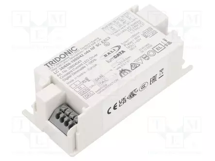 VIRTALÄHDE: IMPULSSI - LED - DALI 2 - 38W - 7,5÷42VDC - 650÷1050MA - IP20 - LED teholähteet - 28004043 - 1