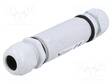 AC LIITIN-SOVITIN - 20A - 400V - IP67 - RUUVI TERMINAALI - WAGO ja muut pikaliittimet - PE.4203 - 1