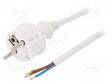 KAAPELI - 3X1,5MM2 - CEE 7/7 (E/F) PISTOKE,JOHDOT - PVC - 3M - 16A - Tietokone- ja  laitejohdot - W-98383 - 1