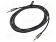 KAAPELI - JACK 3,5MM 3PIN PISTOKE,MOLEMMIN PUOLIN - 1M - PVC - Muut audio-videokaapelit - GOOBAY-PLUS-65273 - 1