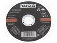 KATKAISULAIKKA - Ø: 125MM - LAIKAN PAKS: 1,2MM - RUOSTUMATON TERÄS - Katkaisu- ja hiomalaikat - YT-6103 - 1