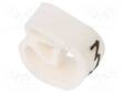 MERKIT - MERKINTÄ: 3 - 4÷10MM - PVC - VALKOINEN - -30÷80°C - CLI C - W: 7MM - Kaapeleiden merkintä - WM-0251310003 - 2