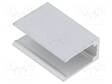 KAHVA - ALUMIINI - 20X13,5X8MM - LED liittimet ja tarvikkeet - N006003 - 1