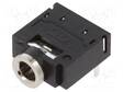 LIITIN: JACK 3,5MM - N LIITINAARAS - STEREO - NAVAT: 3 - PCB - THT - Plugit ja jakit - FC68133 - 1