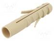PLASTIC ANCHOR - WITHOUT SCREW - 10X50 - M-S - 50PCS - 10MM - Ruuvit - muut - FISCHER-50153 - 2