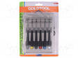 SCREWDRIVER: PRECISION-SET - PRECISION - PHILLIPS,SLOT - BAG - 6PCS. - Ruuvimeisselit ja sarjat - GT-173 - 1