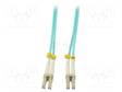 VALOKUITU PATCH-KAAPELI - OM3 - LC/UPC,MOLEMMIN PUOLIN LSZH - Patchcordit ja valokuitu-pigtailit - QOLTEC-54083 - 2