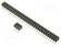 PIIKKIRIMALIITIN - N LIITINAARAS - PIN: 28 - SMT - PYSTYSUORA - 2,54MM - Piikkirimaliittimet - DS1002-01-2X14S13 - 1