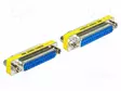 ADAPTERI - D-SUB 25PIN PISTORASIA,MOLEMMIN PUOLIN - Tietokonekaapelit ja -adapterit - DELOCK-65483 - 1