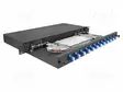 PATCH-VALOKUITUPANEELI - LC DUPLEX - DUPLEX,RACK - MUSTA - RACK 19" - Tietokonetarvikkeet - muut - DELOCK-67003 - 1
