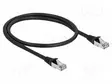 PATCH KAAPELI - S/FTP - CAT 6A - RJ45-PISTOKE,MOLEMMIN PUOLIN - 0,5M - RJ45 Ethernet kaapelit - DELOCK-80133 - 1
