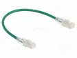 PATCH KAAPELI - U/FTP - CAT: 6A - RJ45-PISTOKE,MOLEMMIN PUOLIN - 0,3M - RJ45 Ethernet kaapelit - DELOCK-80363 - 1