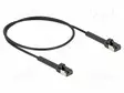 PATCH KAAPELI - U/FTP - CAT 6A - RJ45-PISTOKE,MOLEMMIN PUOLIN - 500MM - RJ45 Ethernet kaapelit - DELOCK-80933 - 1