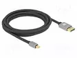 KAAPELI - DISPLAYPORT-PISTOKE,MINI DISPLAYPORT-PISTOKE - PIT: 3M - HDMI, DVI, DisplayPort johdot - DELOCK-81093 - 1