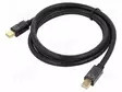 KAAPELI - MINI DISPLAYPORT-PISTOKE,MOLEMMIN PUOLIN - PIT: 1M - HDMI, DVI, DisplayPort johdot - DELOCK-83473 - 1
