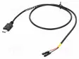 KAAPELI - USB C PISTOKE,1PIN KOUKKULIITIN X2 - 0,5M - MUSTA - 22AWG - USB kaapelit ja adapterit - DELOCK-85473 - 1